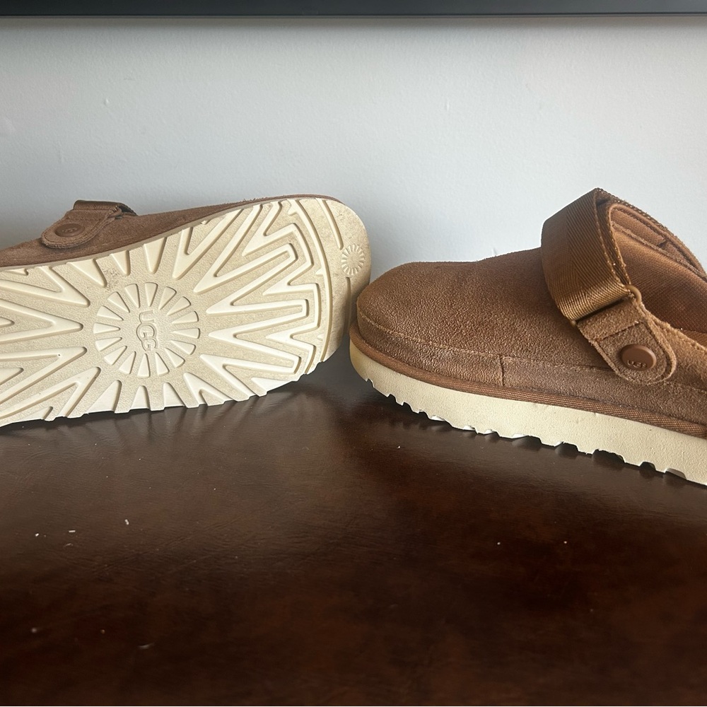UGG Goldenstar Suede Clogs